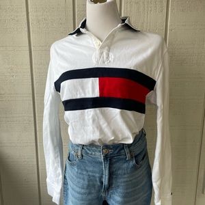 Tommy Hilfiger Small Long Sleeve Logo Polo